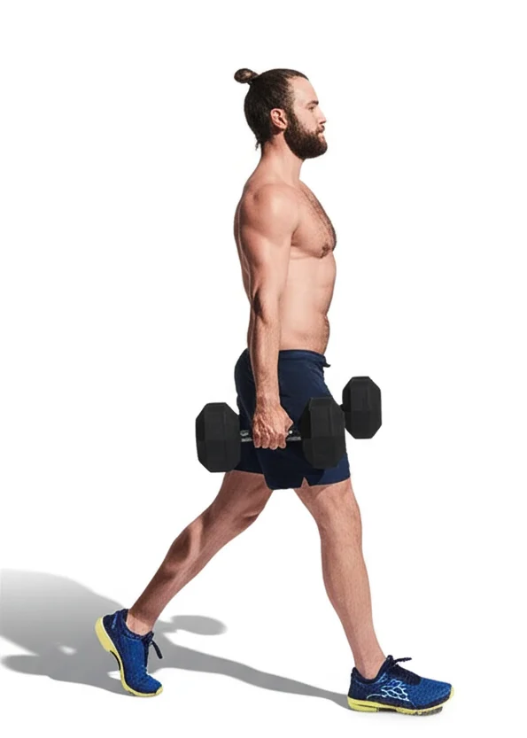Farmer’s Walk on Toes