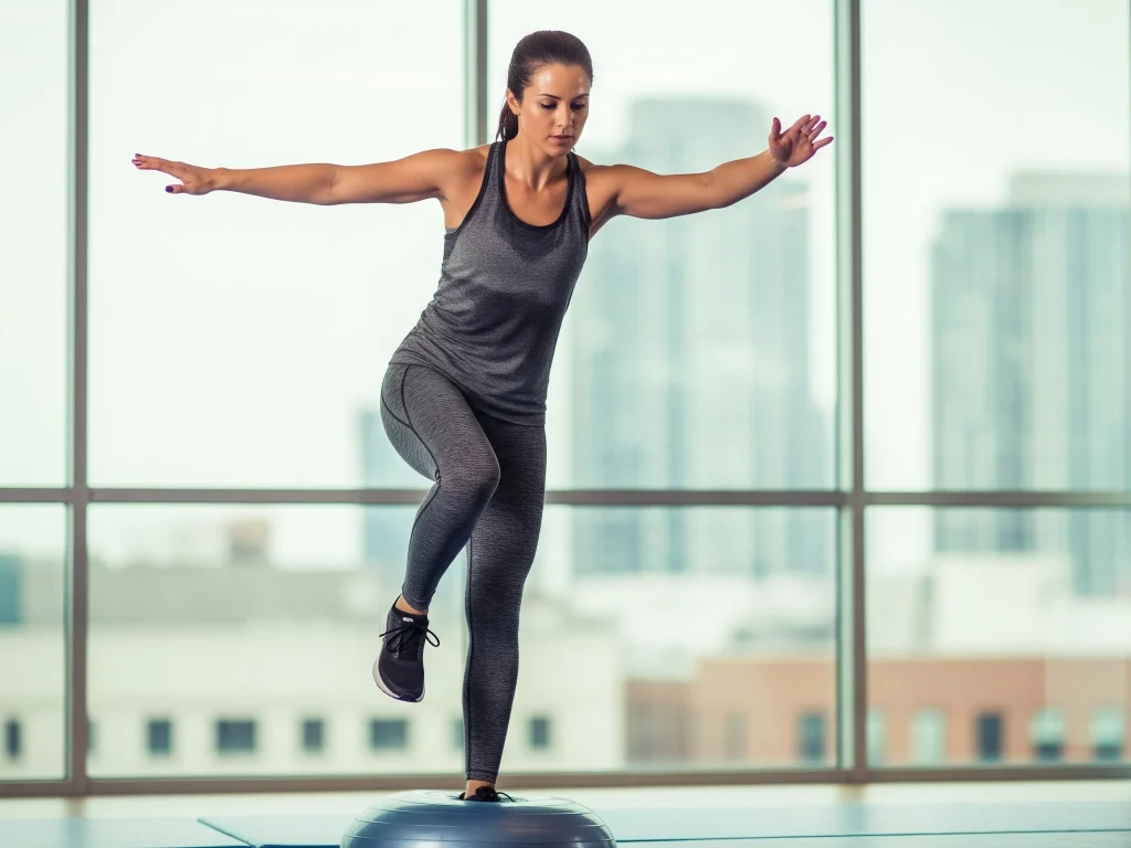 gerakan melatih keseimbangan