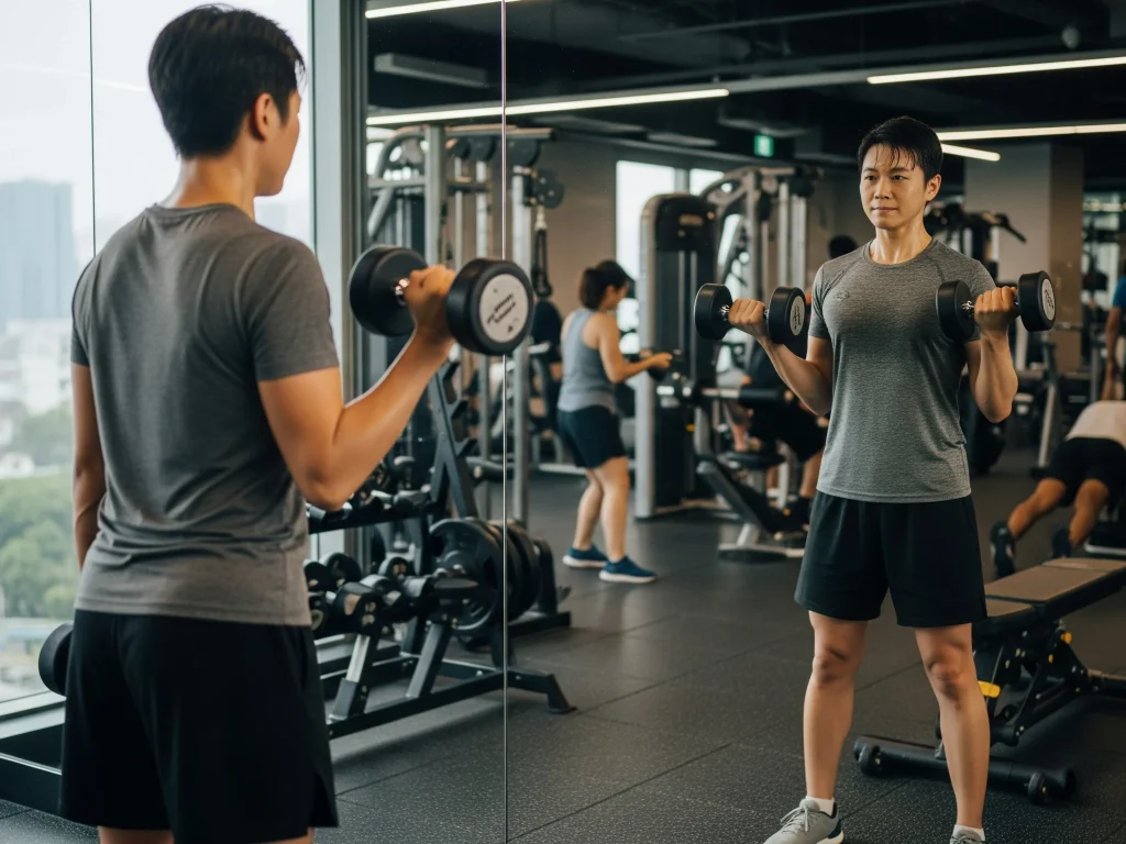jadwal latihan gym pemula