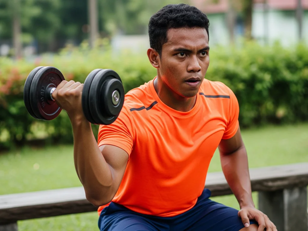 latihan biceps di rumah
