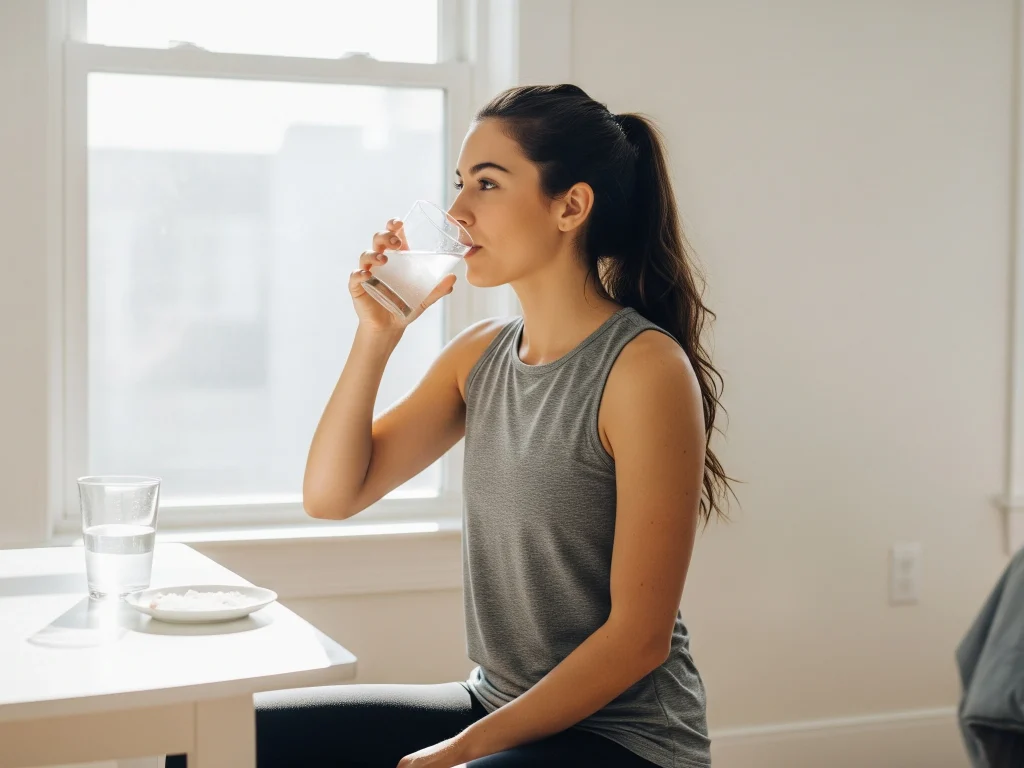 manfaat minum air garam di pagi hari