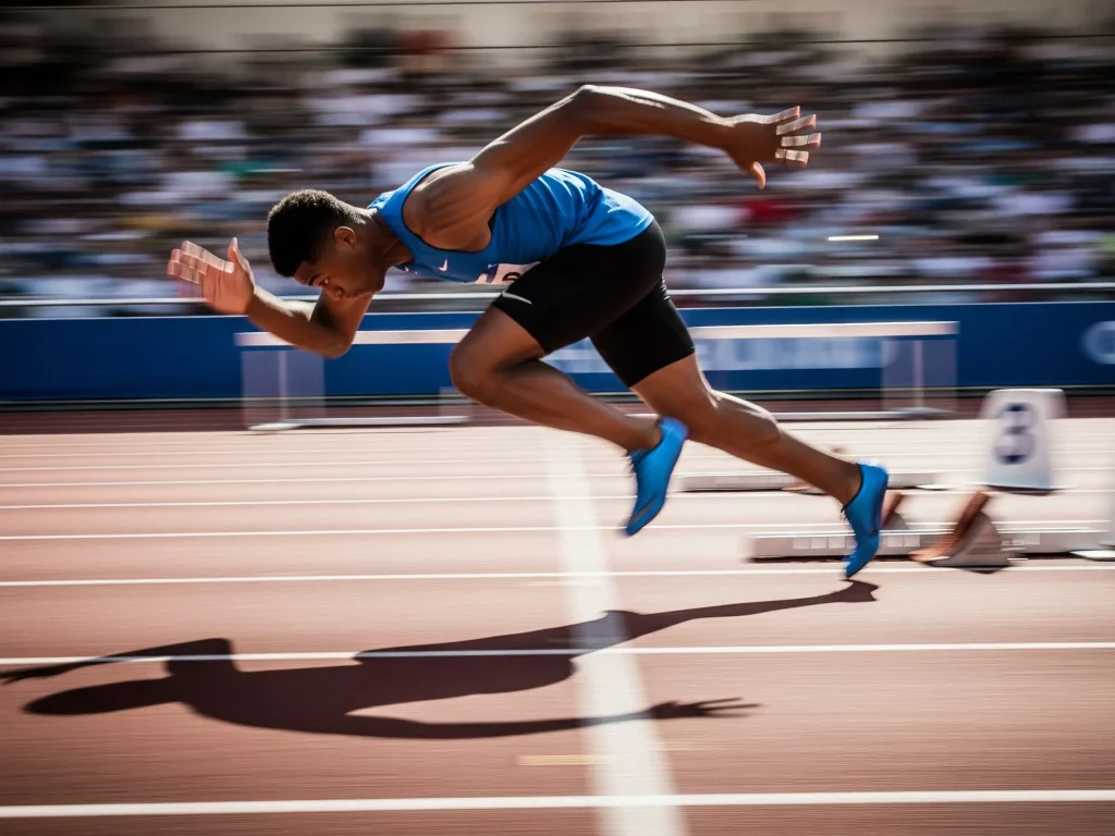 nama lain lari jarak pendek