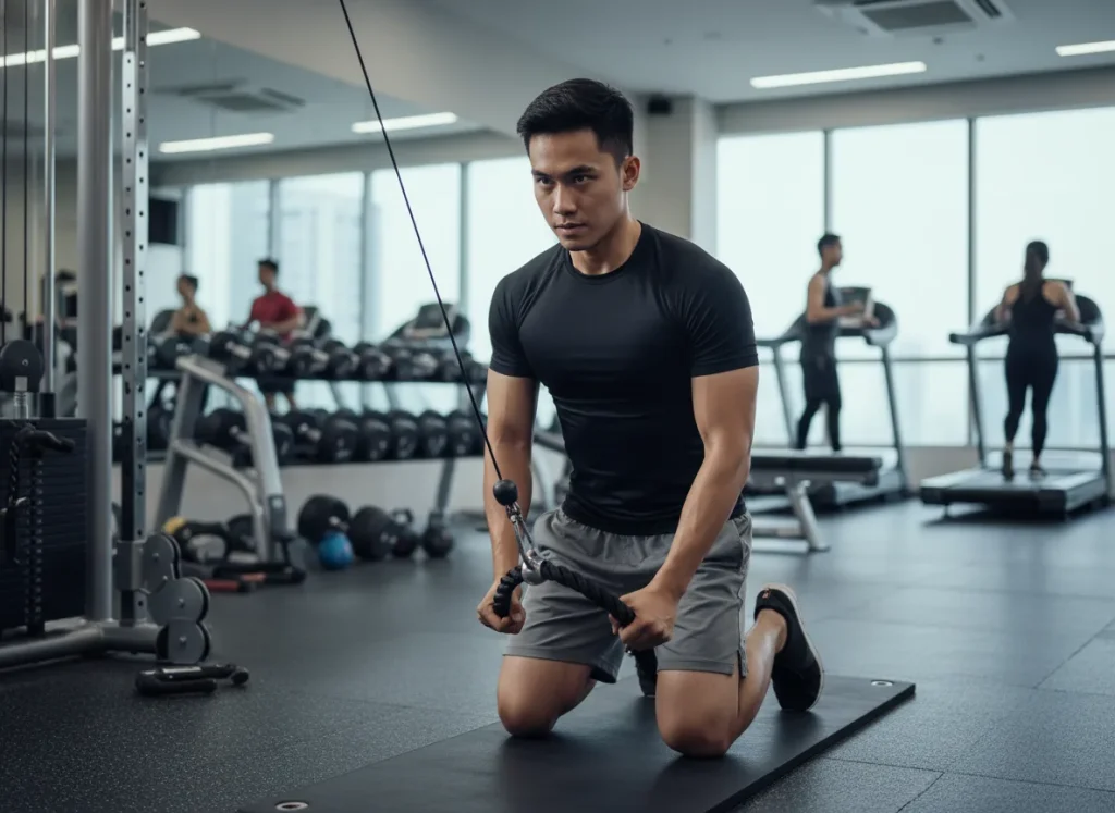 Cable Crunch Station