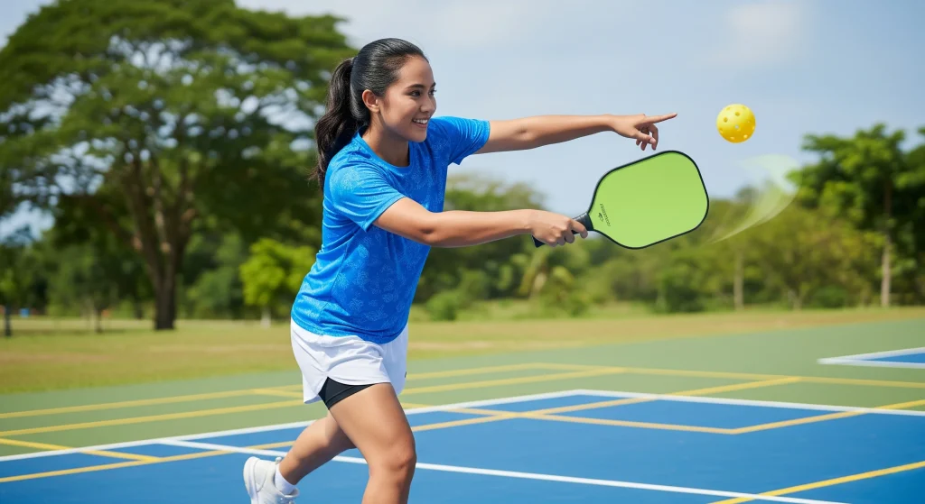 Servis Bawah pickleball