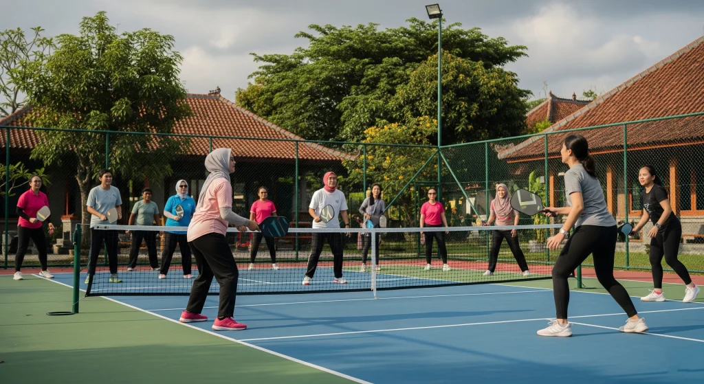 cara bermain pickleball