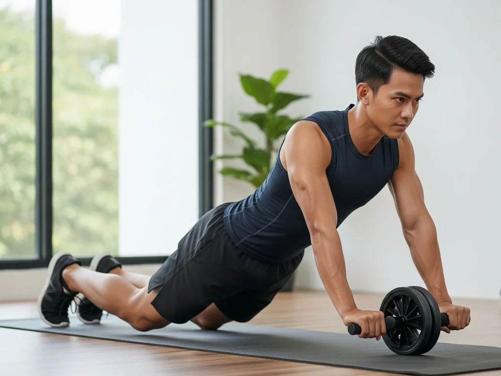 nama alat gym untuk perut