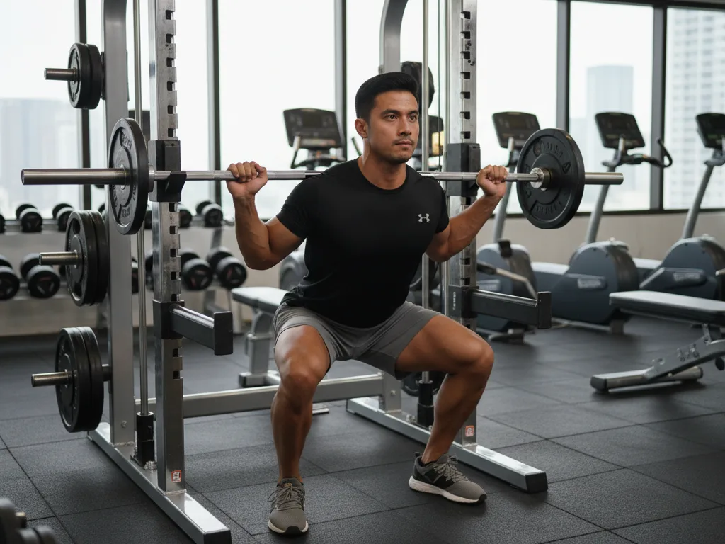 Smith Machine (untuk Squat)