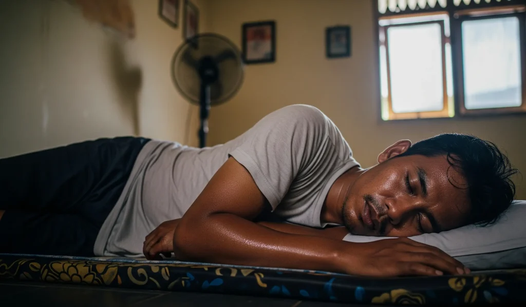 Tidur berkeringat gejala apa pada laki-laki