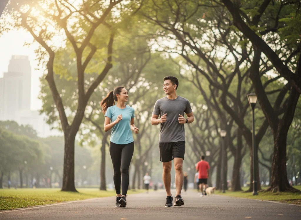 Jalan Kaki - olahraga saat puasa