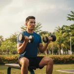 Seated Dumbbell Curl