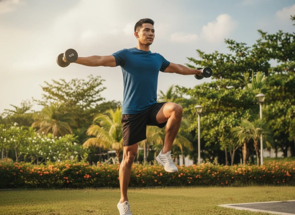 Standing Shoulder Raise