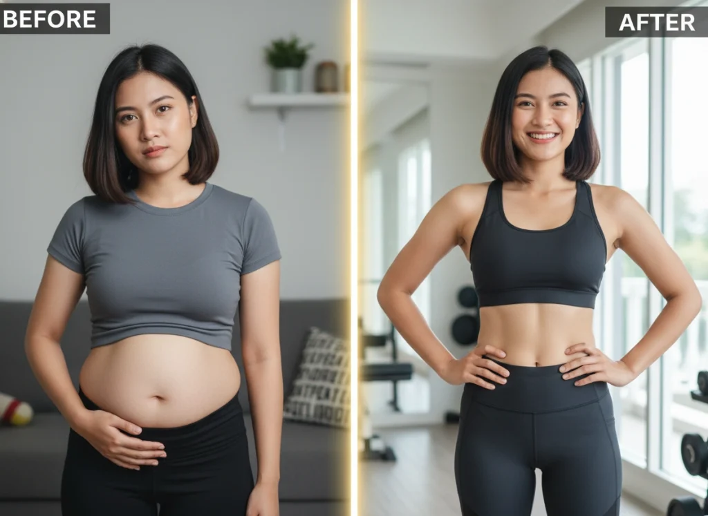 Latihan Gym untuk Perut Buncit